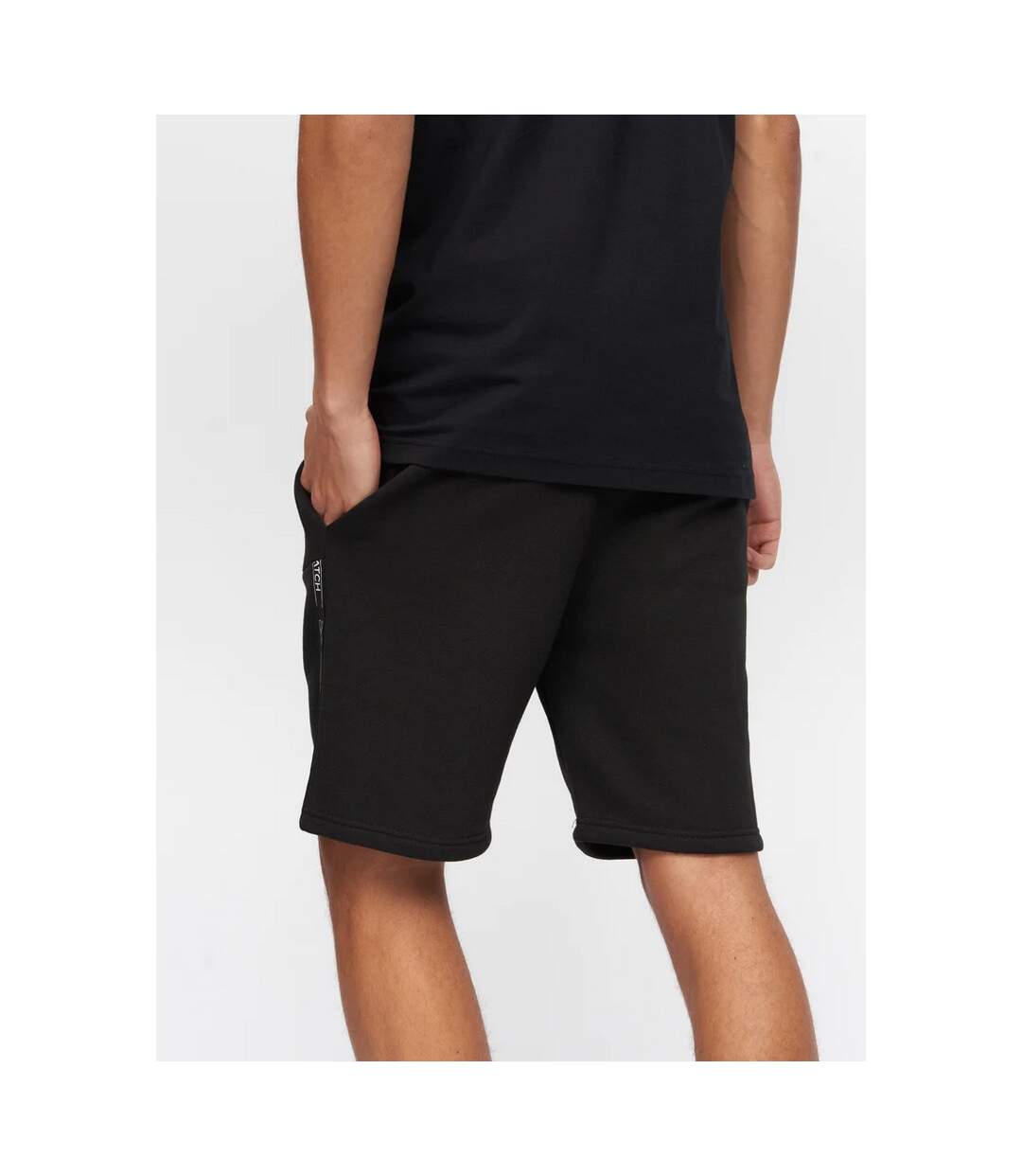 Crosshatch Mens Apollos Shorts (Black)