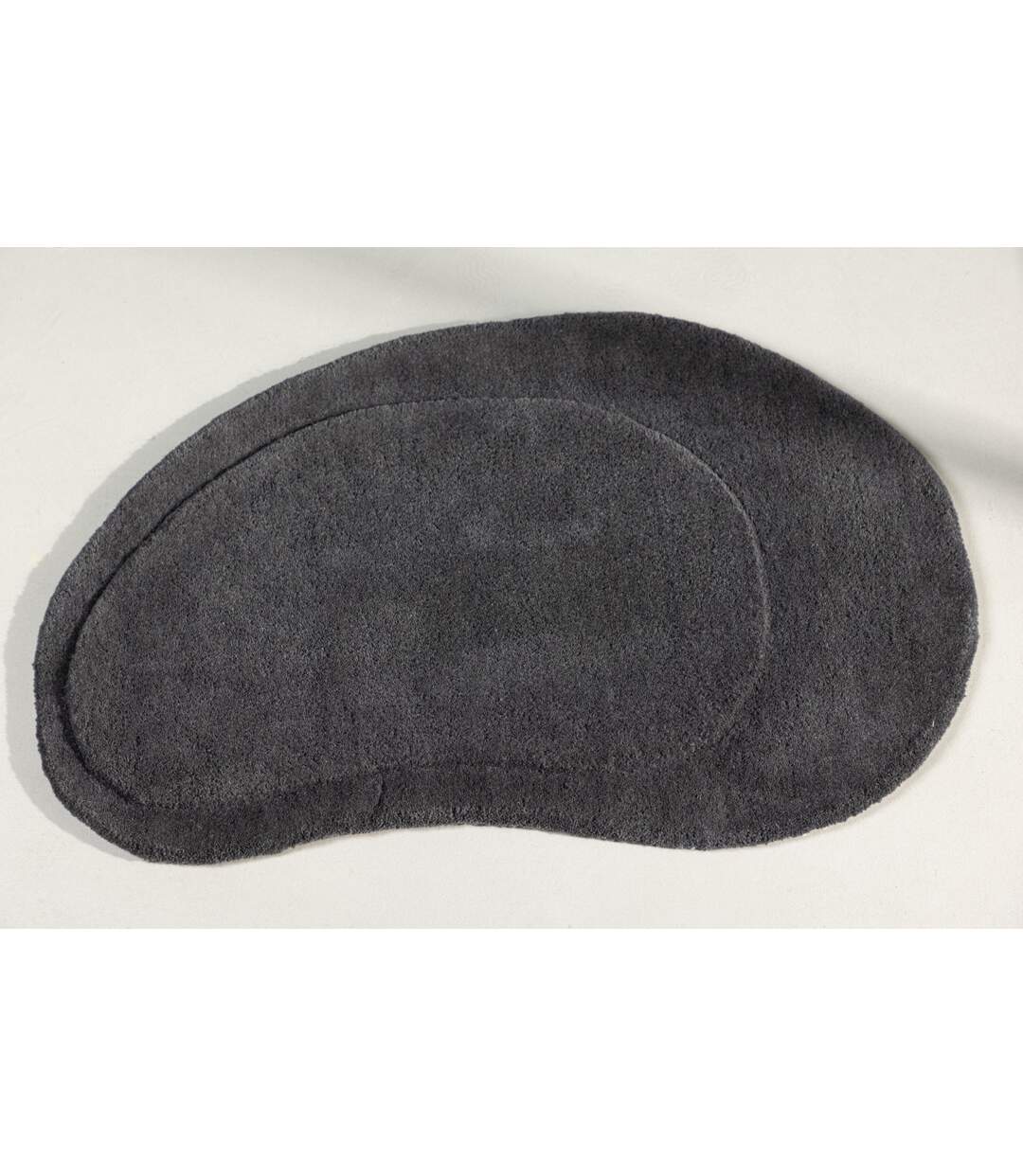 Tapis de Salle de Bain Sten50x75cm Gris Foncé-5
