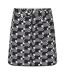 Womens/ladies Houndstooth Golf Skort Black Puma-1