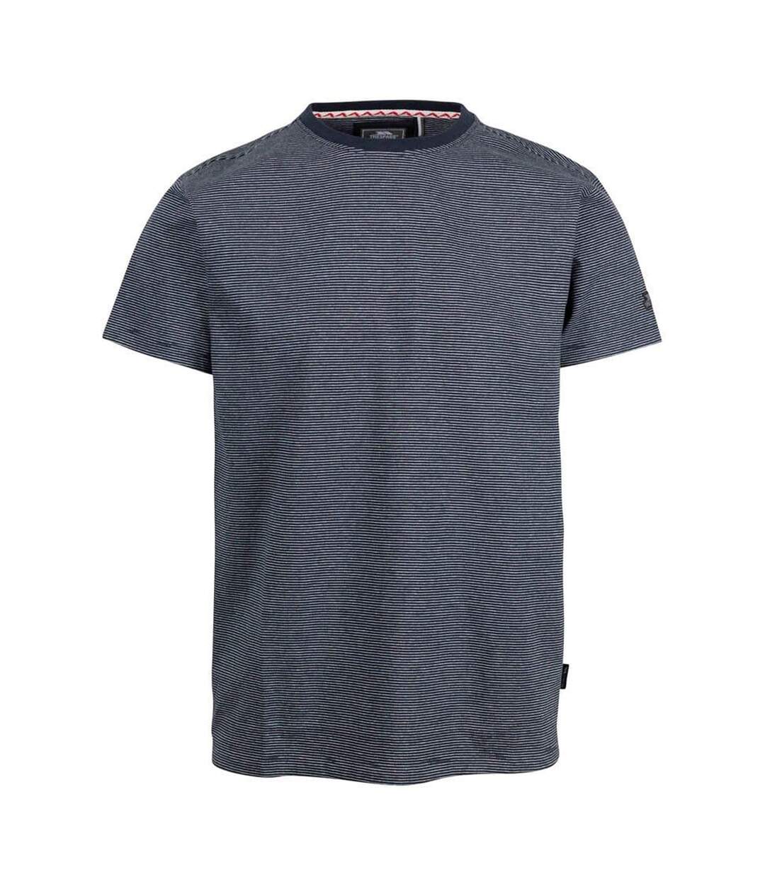 T-shirt Cabinteely Homme Bleu Marine Trespass-1