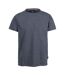 T-shirt Cabinteely Homme Bleu Marine Trespass-1