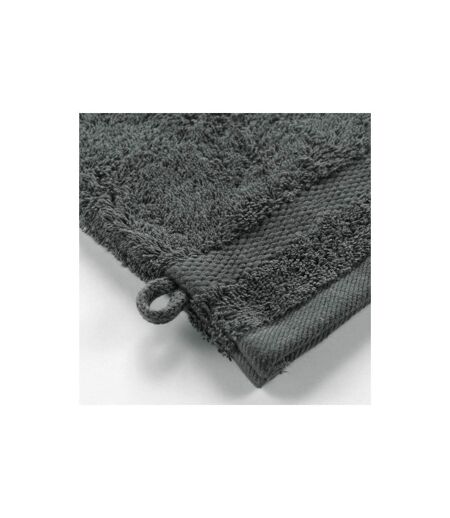 Lot de 2 Gants de Toilette Elegance 15x21cm Anthracite