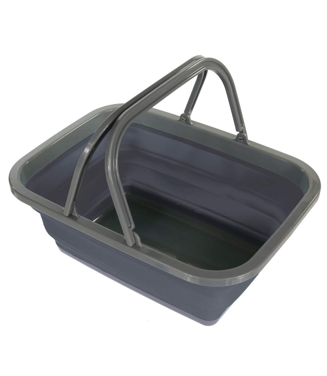 8l folding wash basin one size ebony grey Regatta-1