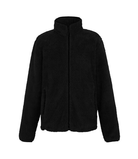 Mens Midoor Fluffy Fleece Jacket Black Regatta
