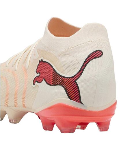 Mens Future 9 Match Firm Ground Football Boots Almond Red Puma