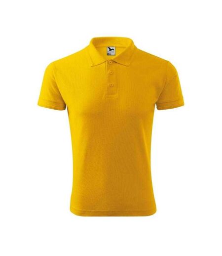 Polo Homme Jaune Malfini