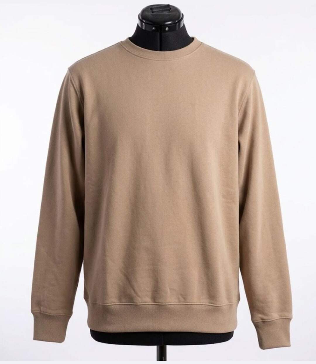 CHALLENGER E213 — Sweat col rond beige : le confort ultra-résistant-3