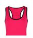 Débardeur de fitness femmes rose/noir Tri Dri