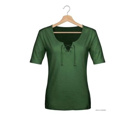 Tee-shirt femme MAYFLOWER DAMOCLES4 kaki : l'élégance des manches 3/4