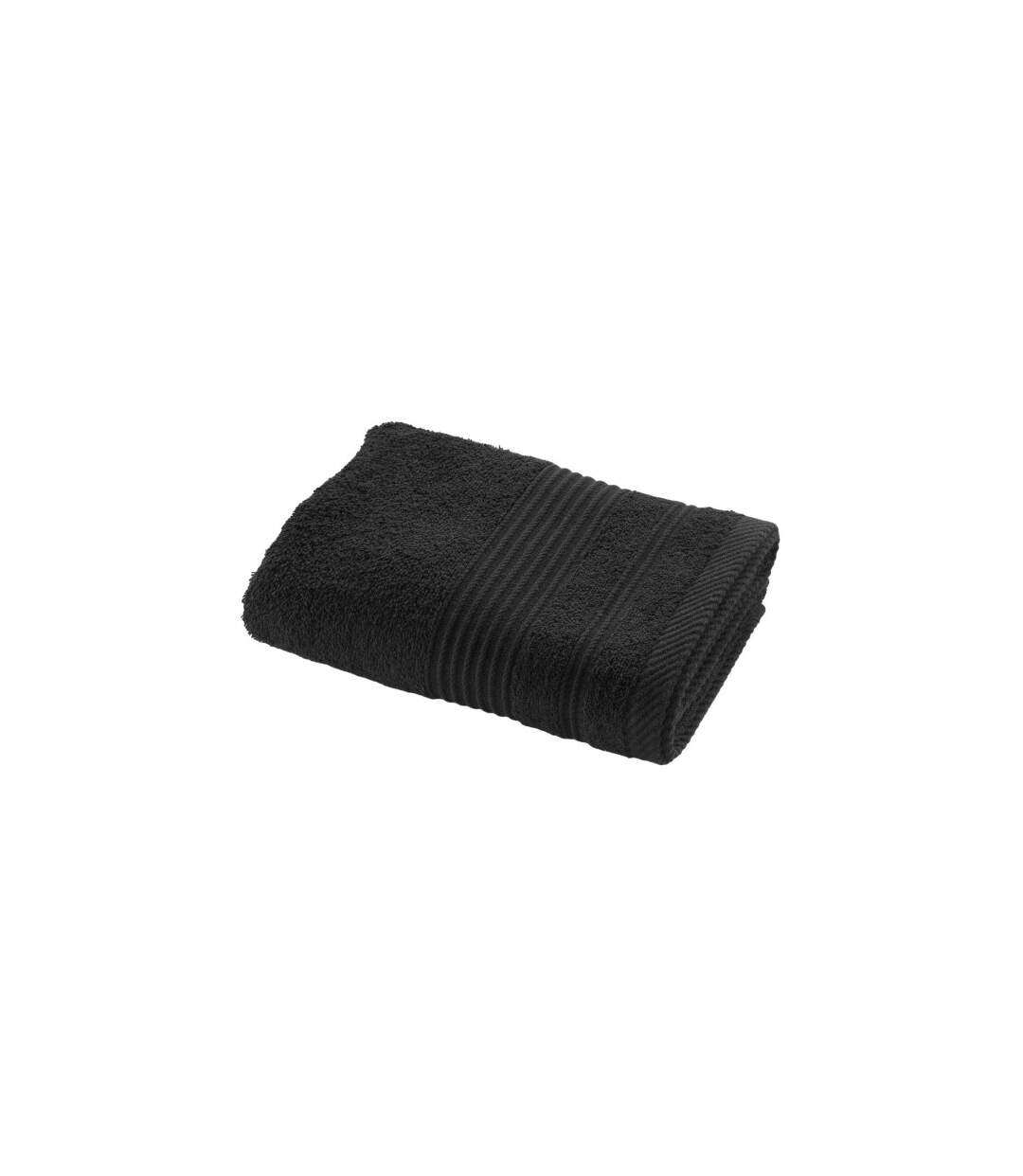 Serviette de Toilette Tendresse 50x90cm Noir-1