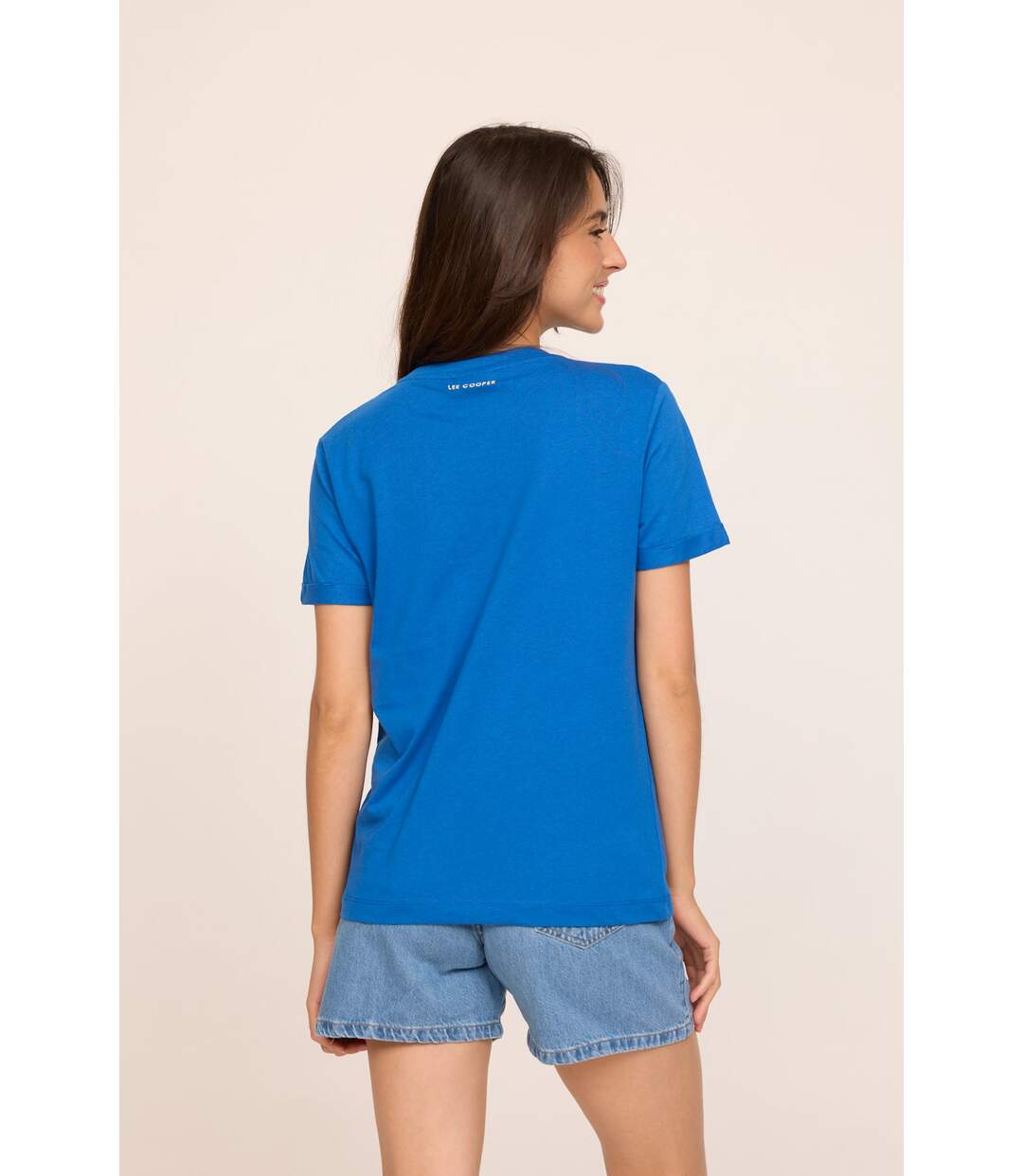 T-shirt ACOBO Bleu roi-4