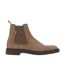 Bottines Chelsea Calev Homme Beige Boss-3