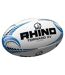 Rhino - Ballon de rugby TORNADO (Blanc / Bleu / Noir) (Taille 5) - UTCS101