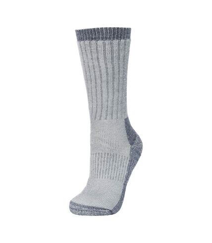 Chaussettes de marche dlx homme gris chiné Trespass