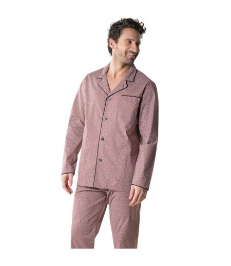 Pyjama long ouvert homme Popeline Eminence