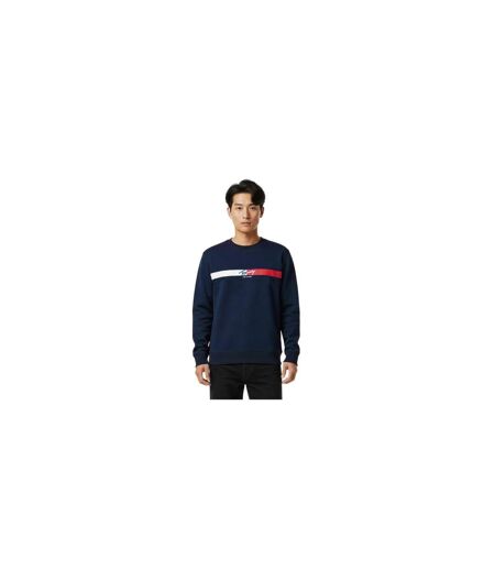 Sweat Motif/style Signature Adulte Bleu Marine Nuit Tommy Jeans