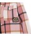 Chemise à carreaux manches longues femme avec poche patch tissé Liza Vondutch-3