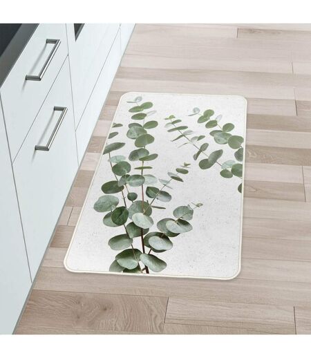 Tapis Imprimé Stevia 45x75cm Vert