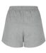 Short De Jogging Femme Gris Moyen Reebok-2