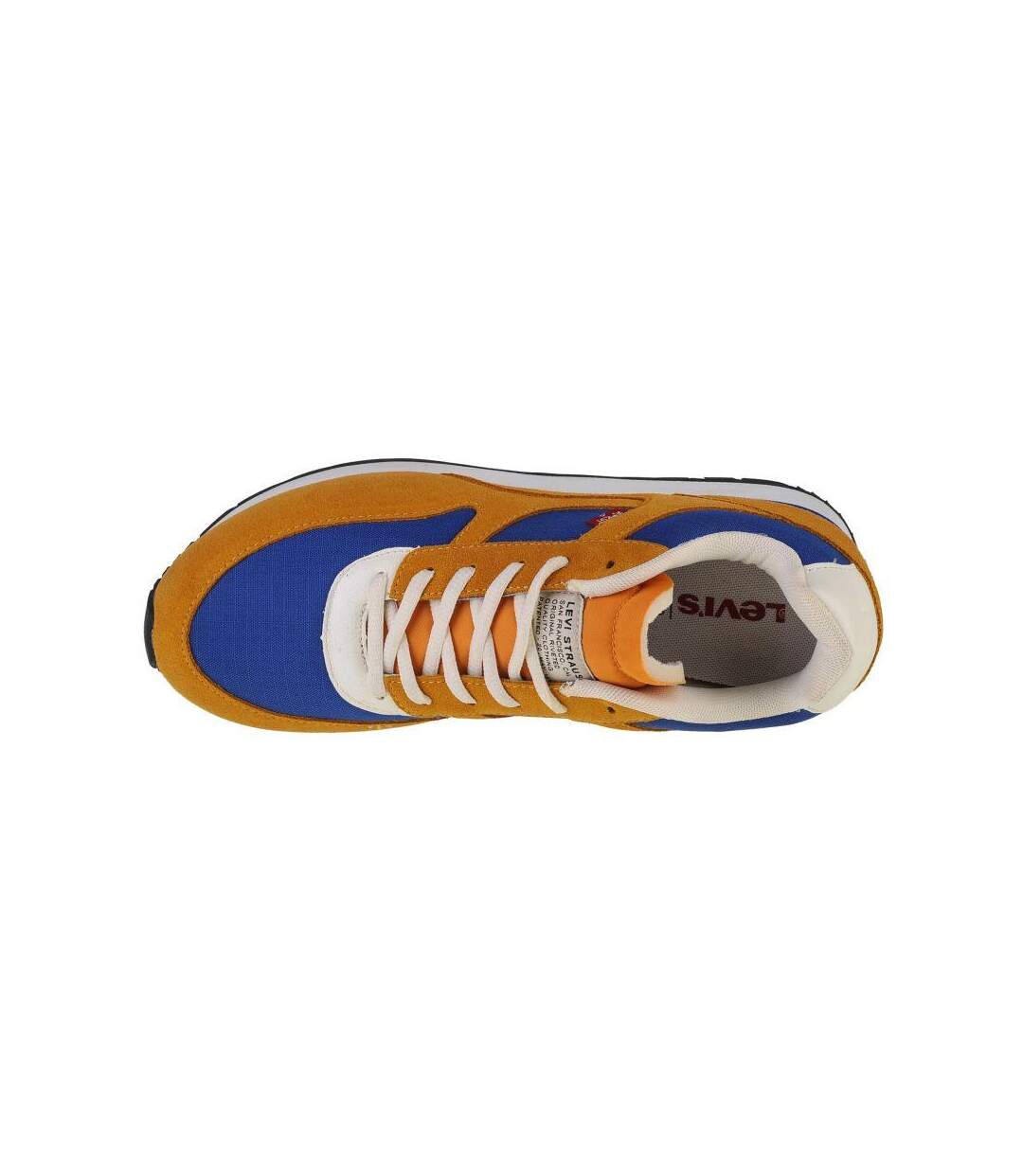 Baskets Bannister Homme Orange Levis-3