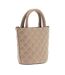 Sac Bandoulière Motif/style Matelassé Giully Femme Taille Unique Taupe Foncé Guess-2