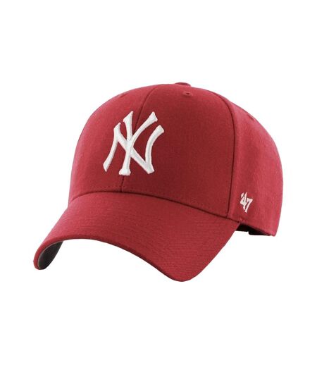New York Yankees MVP 47 Baseball Cap (Cardinal) - UTBS3920