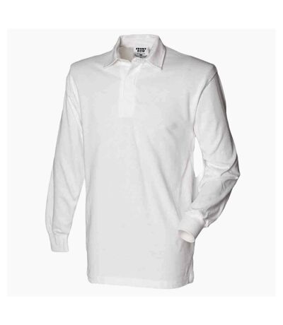 Front Row Mens Original Rugby Shirt (White) - UTPC6028