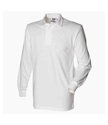 Front Row Mens Original Rugby Shirt (White)