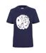 T-shirt Motif/style Grand Logo Homme Bleu Marine Pretty Green-1