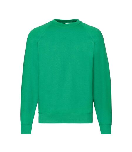 Sweat Classic Adulte Vert Kelly Fruit Of The Loom