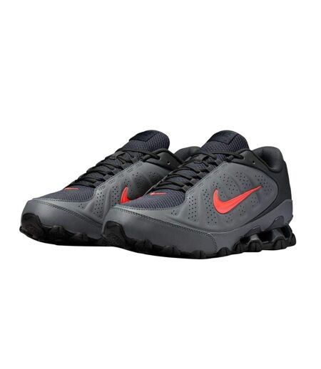Mens Reax Lace Up Trainers Triple Black Nike
