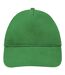 SOLS Unisex Sunny 5 Panel Baseball Cap (Kelly Green) - UTPC371