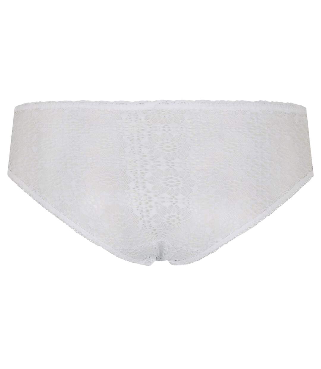 Womens/ladies Floral Lace Hipster Briefs Cloud White Ralph Lauren-2