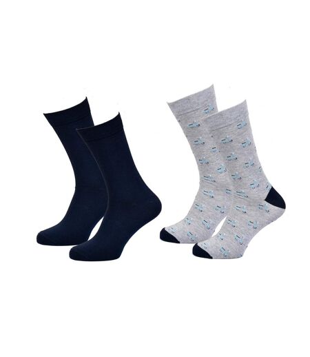 Chaussettes Homme NO PUBLIK Qualité et Confort-Assortiment modèles photos selon arrivages- - Pack de 8
