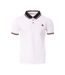 Polo blanc/marine homme rms26 91318 - 3xl-1