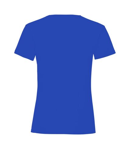 Superman Womens/Ladies Logo T-Shirt (Blue) - UTHE370