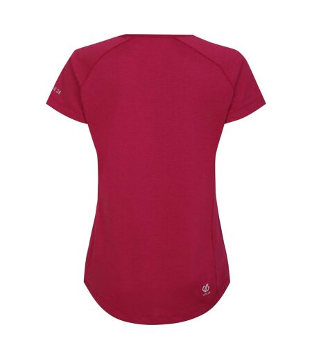 T-shirt de sport corral femme rose baie chiné Dare 2B