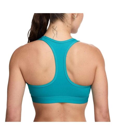 Brassière de sport bleu femme nike swsh med