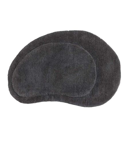 Tapis de Salle de Bain Sten50x75cm Gris Foncé