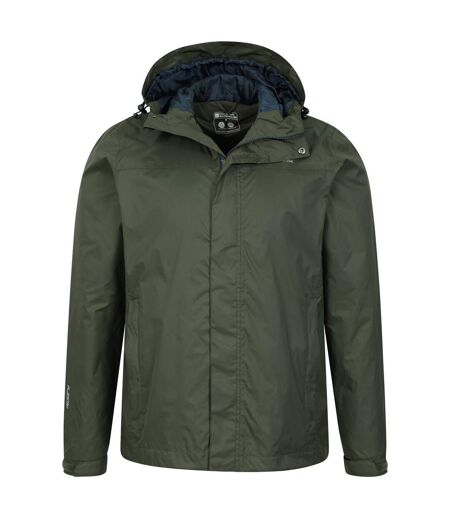 Mens Torrent Waterproof Jacket Khaki Green Mountain Warehouse
