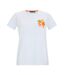 Womens/ladies Filandra Vx Orange T-shirt White Regatta-2