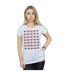 Disney Femme/Les femmes Mickey et Minnie Coeurs de Noël - T-shirt en coton (Gris sportif) - UTBI31626-2