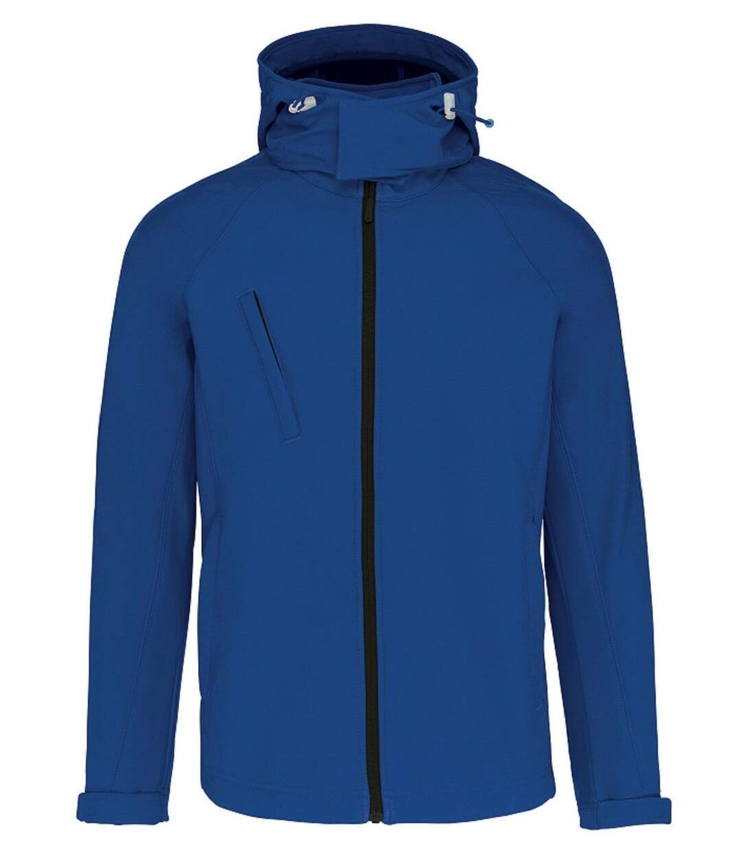 Veste softshell à capuche amovible - Homme - K413 - bleu roi-1