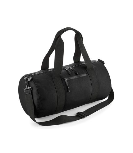 BagBase Recycled Barrel Bag (Black) (One Size)