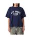 T-shirt Sophi Femme Bleu Marine 4th & Reckless-4