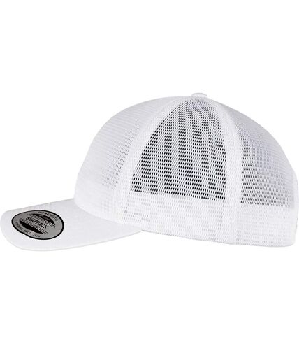 Casquette omnimesh adulte blanc Flexfit