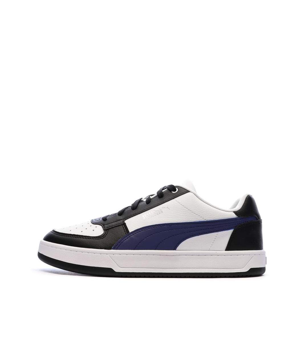 Baskets blanc/noir/bleu homme puma caven 2.0-1