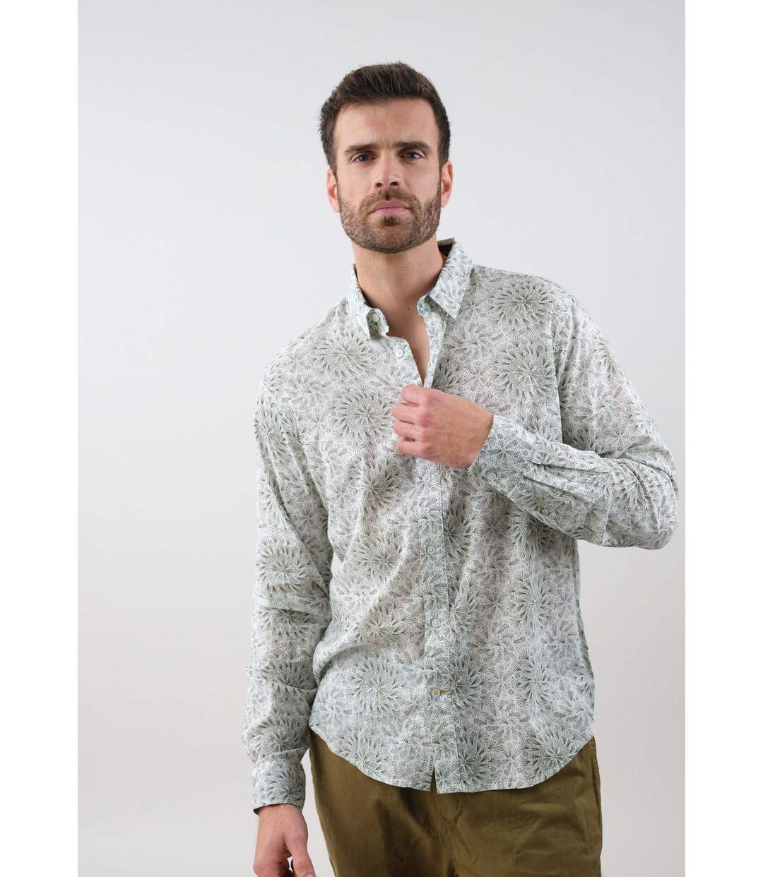 Chemise en voile pour homme WILLARD