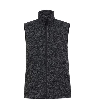 Mens idris fleece vest black Mountain Warehouse