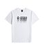 T-Shirt blanc homme g-star raw faded-2